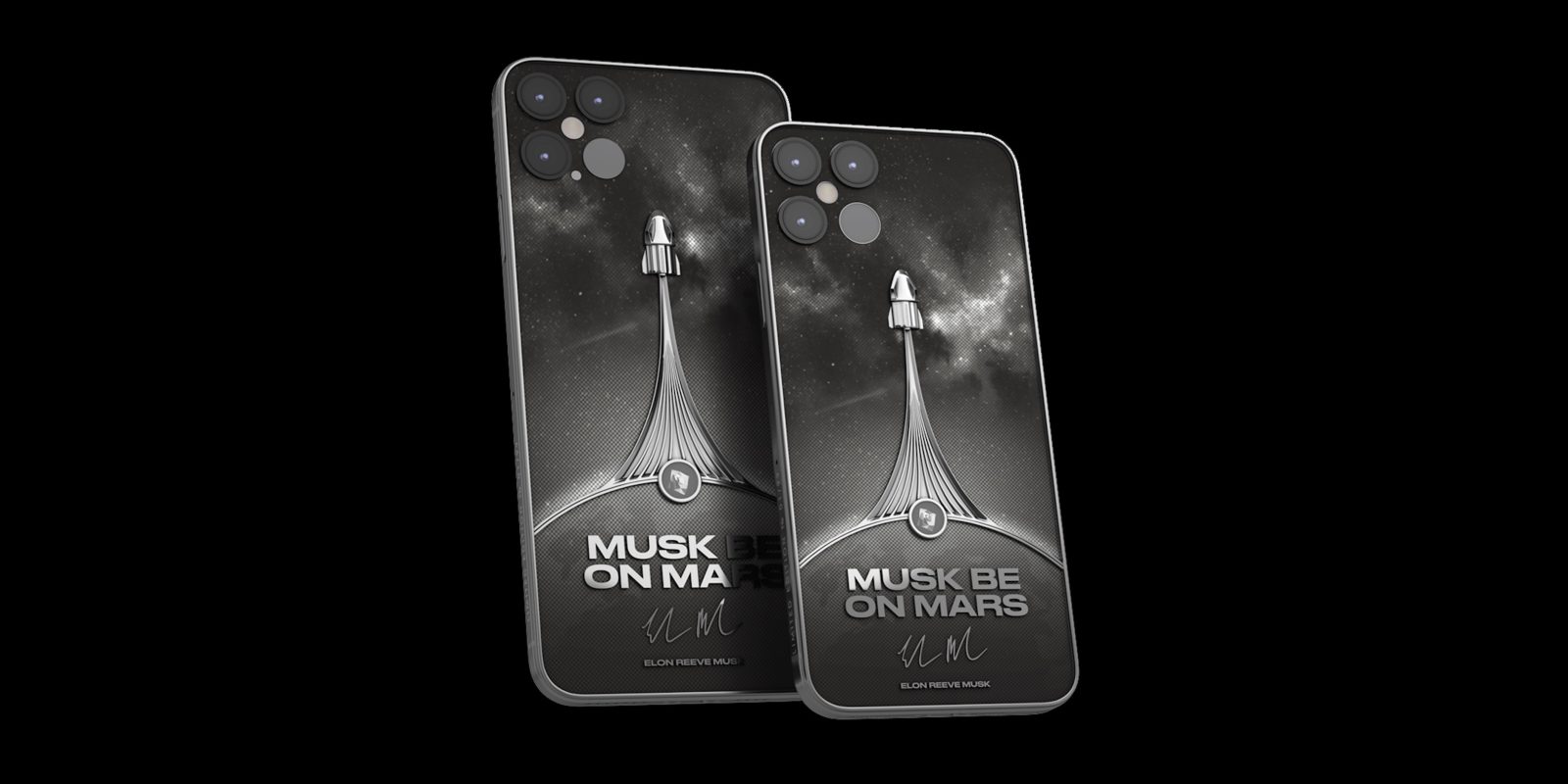 Musk be on Mars custom SpaceX iPhone