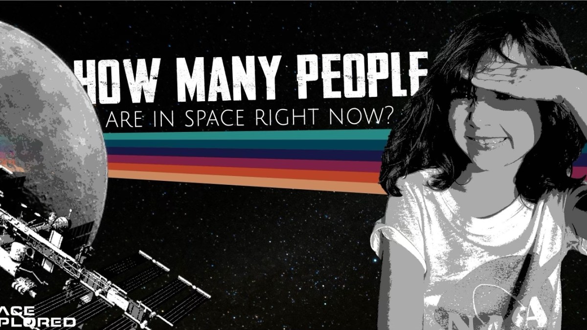how many people are in space right now