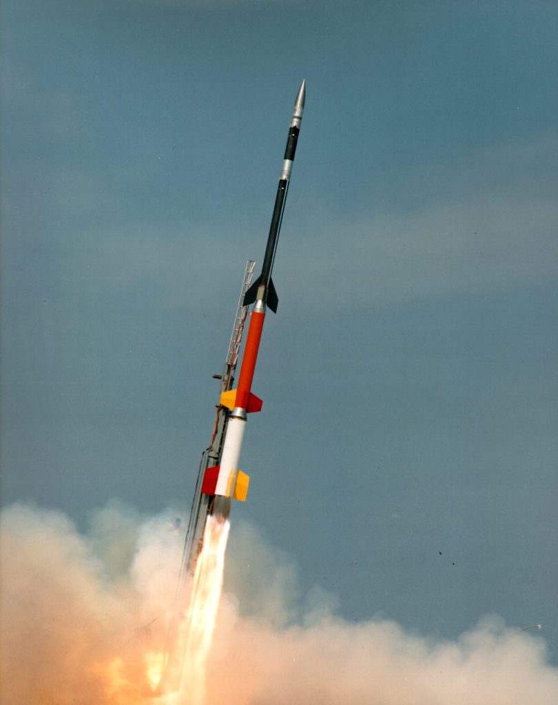 Black Brant XII Sounding Rocket Launch Picture