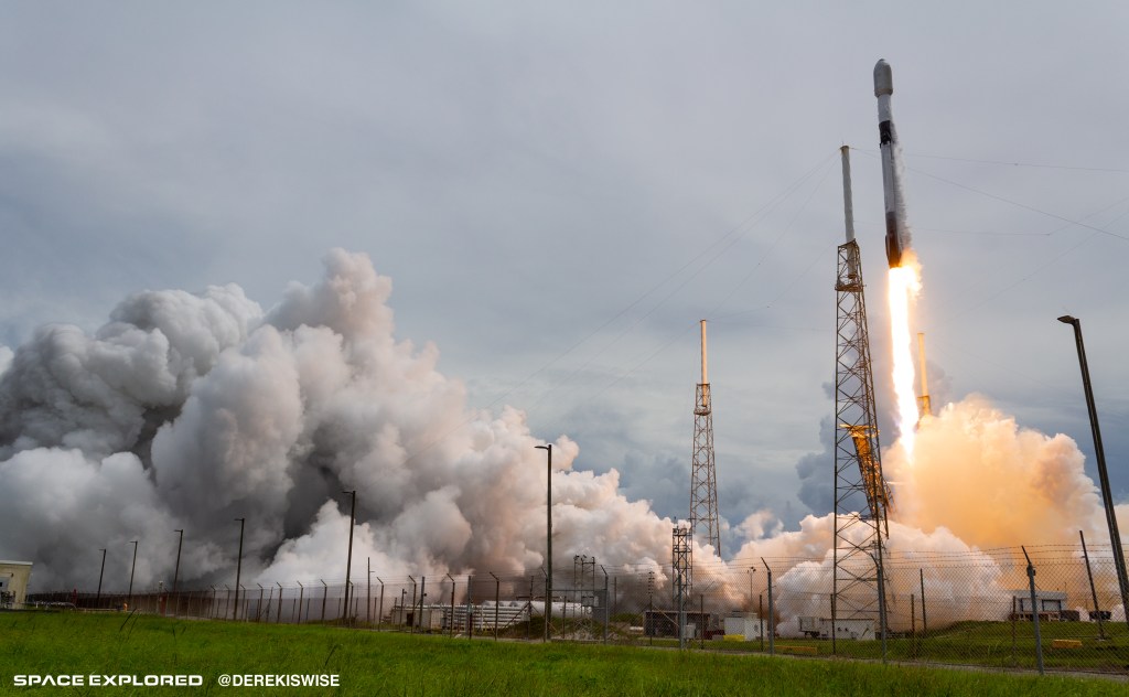 SpaceX Transporter 2 mission lifts off carrying Swarm SpaceBEE satellites