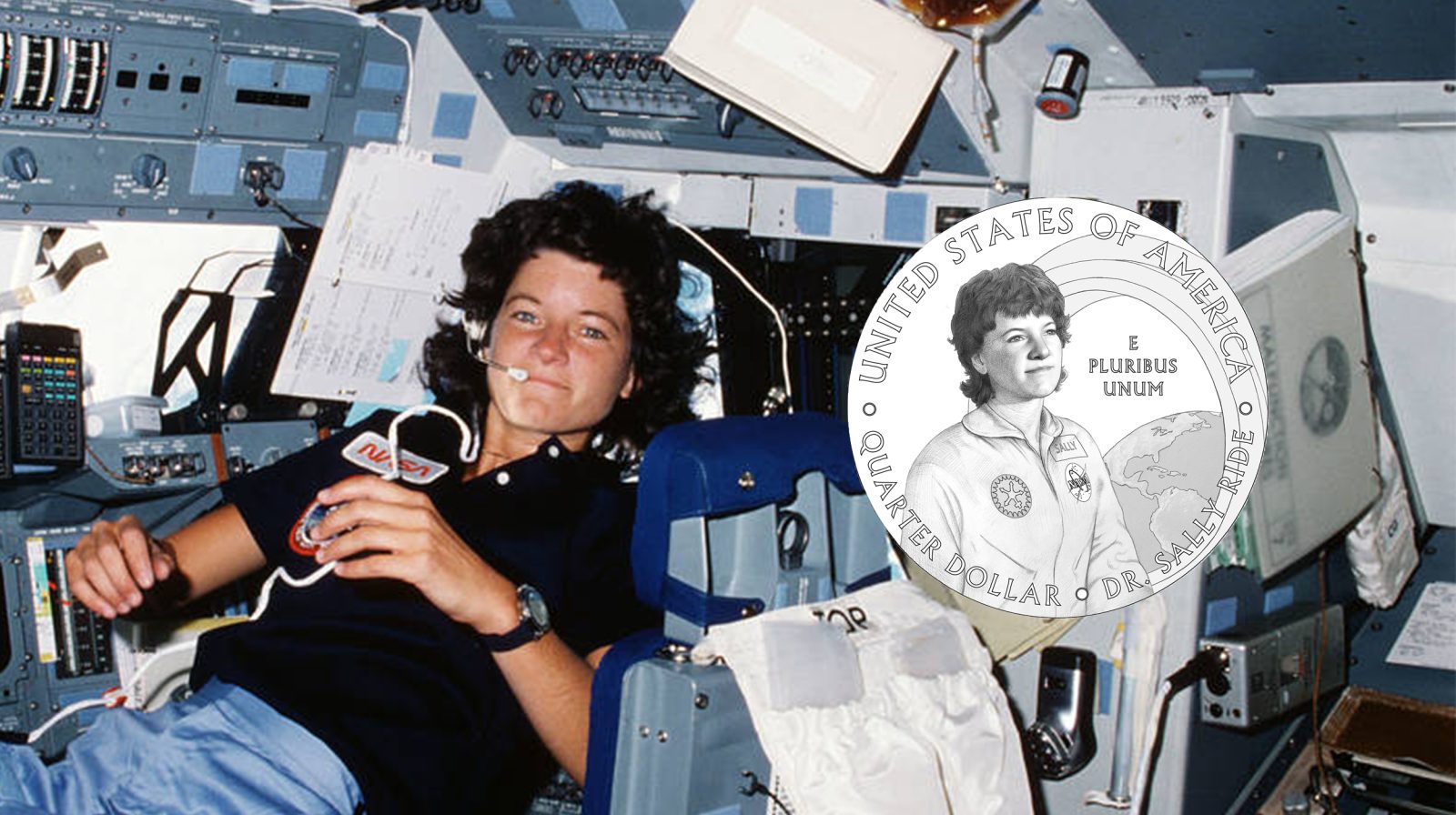 Sally Ride astronaut coin featured